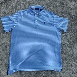 Polo by Ralph Lauren Blue Striped Polo Shirt